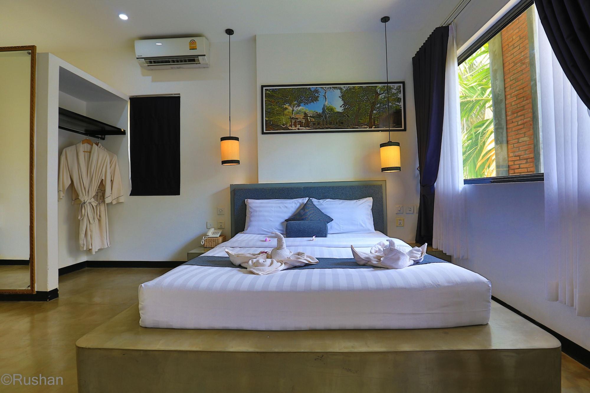 Apsara Greenland Boutique Hotel Ciudad de Siem Riep Exterior foto